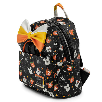 Loungefly Disney Mickey and minnie Spooky Halloween Backpack & headband set