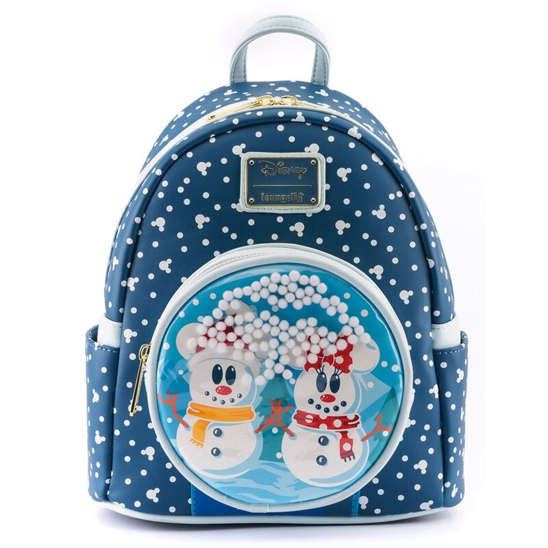 Loungefly Disney Snowman Mickey Minnie backpack