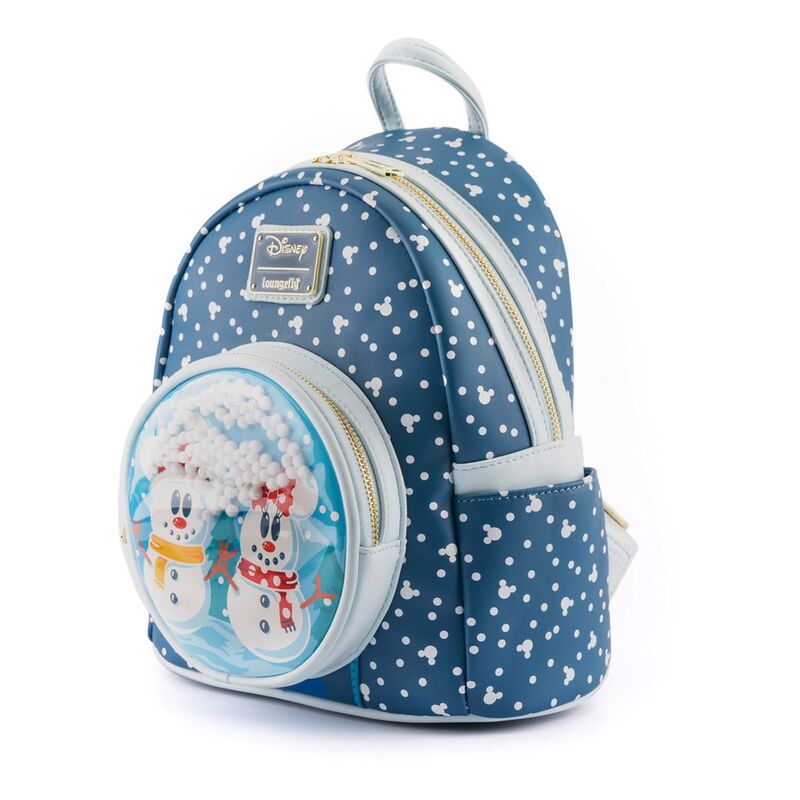 Loungefly Disney Snowman Mickey Minnie backpack