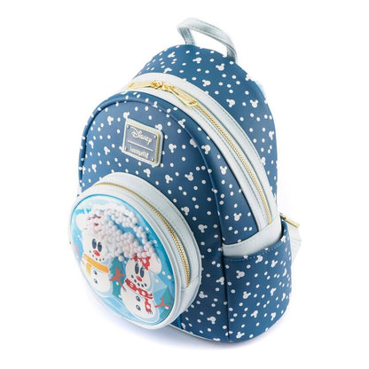 Loungefly Disney Snowman Mickey Minnie backpack
