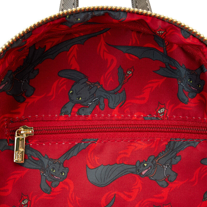 Loungefly How to Train Your Dragon Toothless backpack