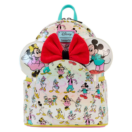 Loungefly Disney 100 Mickey & Friends Classic backpack & ear headband