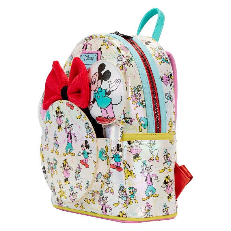 Loungefly Disney 100 Mickey & Friends Classic backpack & ear headband