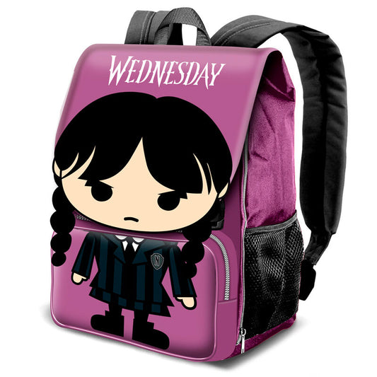 Wednesday Chibi flap backpack