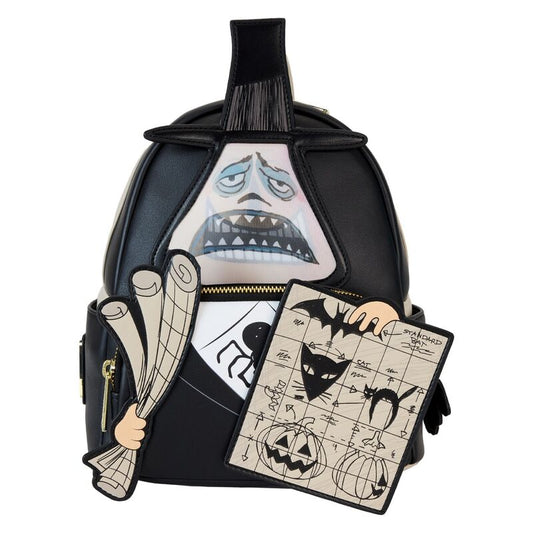 Loungefly Disney The Nightmare Before Christmas Mayor with Plans lenticular backpack
