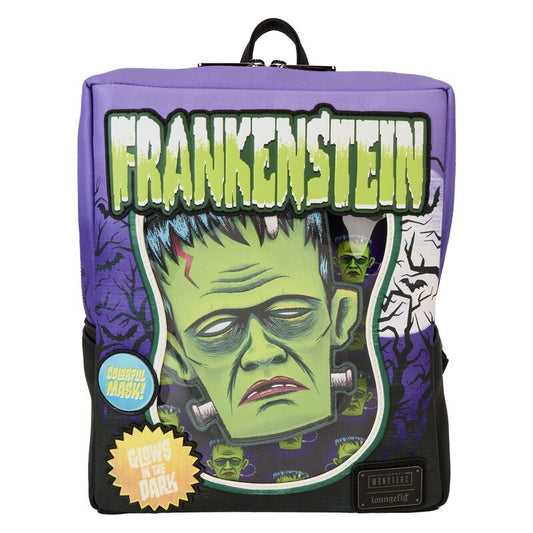 Loungefly Universal Monster Frankenstein Neon Mask backpack