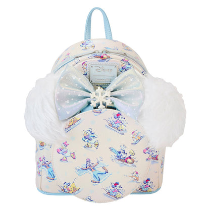 Loungefly Disney Mickey and Friends Winter Wonderland backpack & headband set