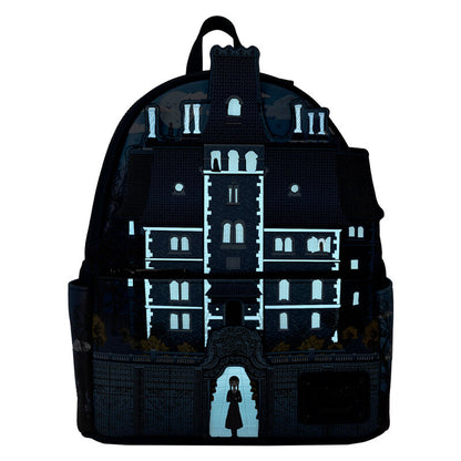 Loungefly Wednesday Nevermore Academy backpack