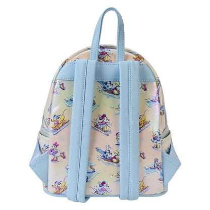 Loungefly Disney Mickey and Friends Winter Wonderland backpack & headband set