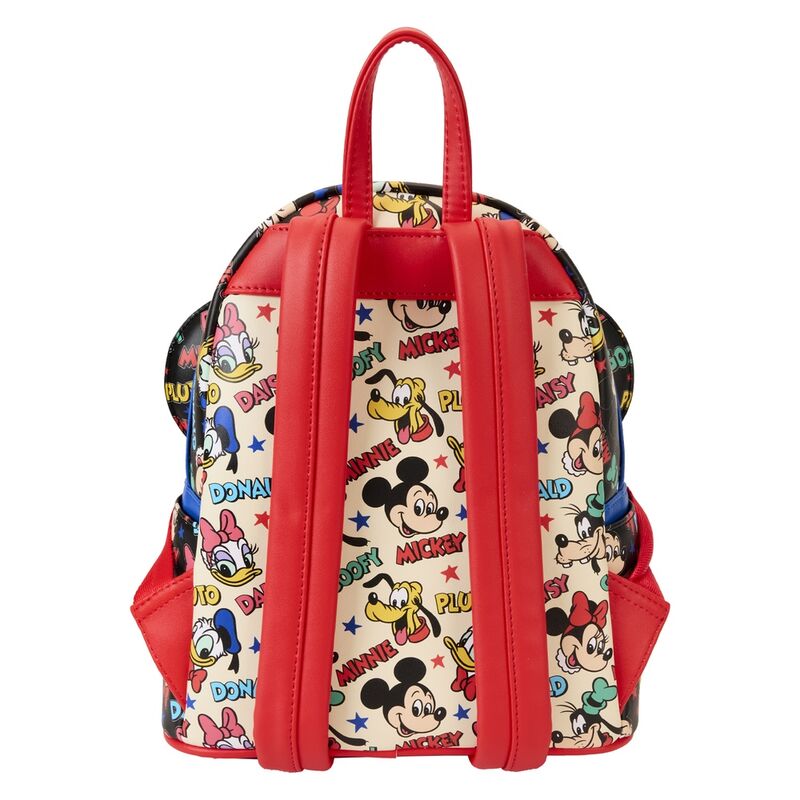 Loungefly Disney Classic Mickey and Friends backpack & headband
