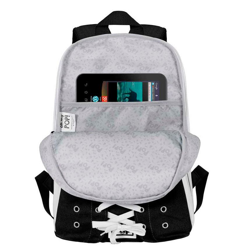 Oh My Pop! Sneakers Black backpack