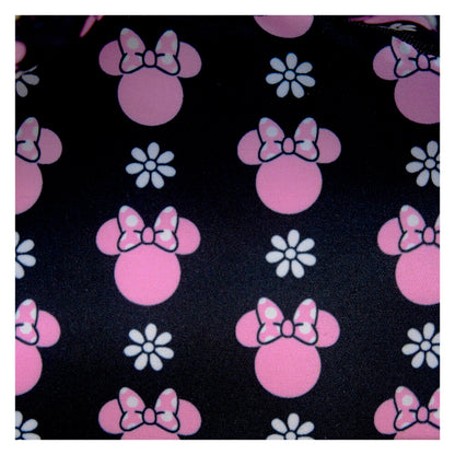 Loungefly Disney Minnie Floral Rock the Dots backpack