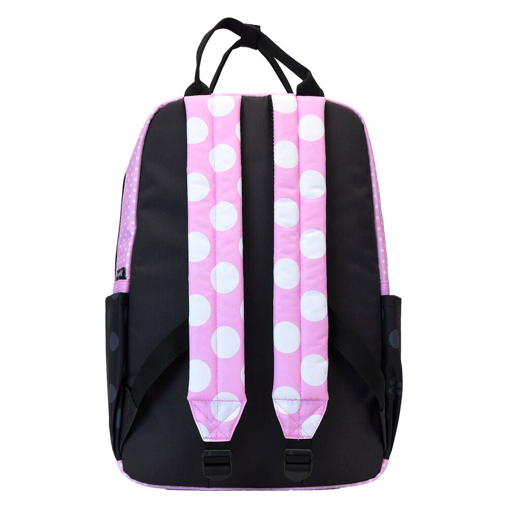 Loungefly Disney Minnie Floral Rock the Dots nylon backpack