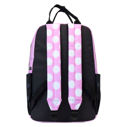 Loungefly Disney Minnie Floral Rock the Dots nylon backpack
