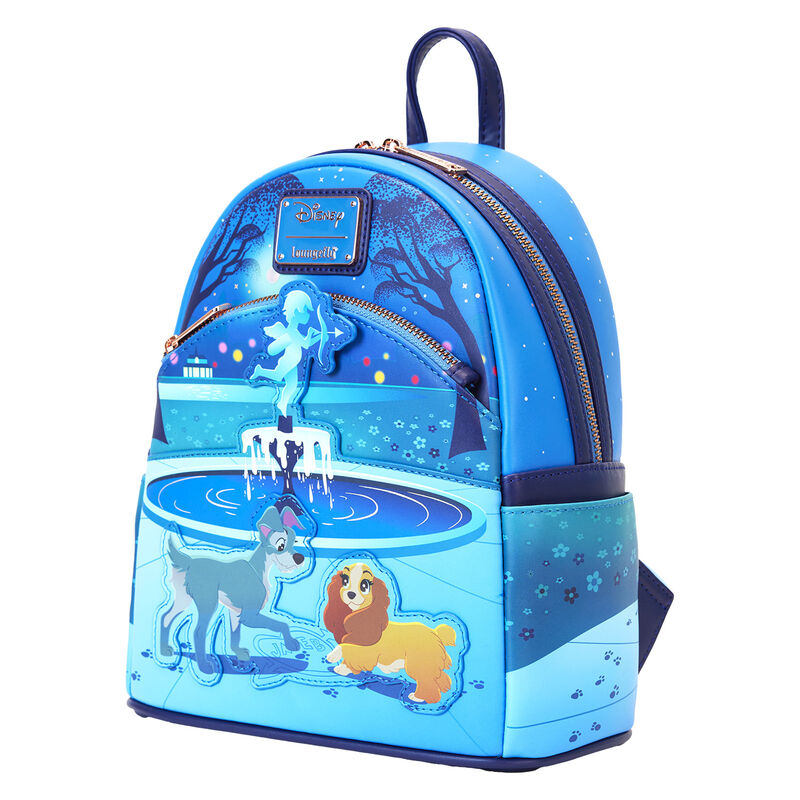 Loungefly Disney The Lady and the Tramp 70th Anniversary backpack