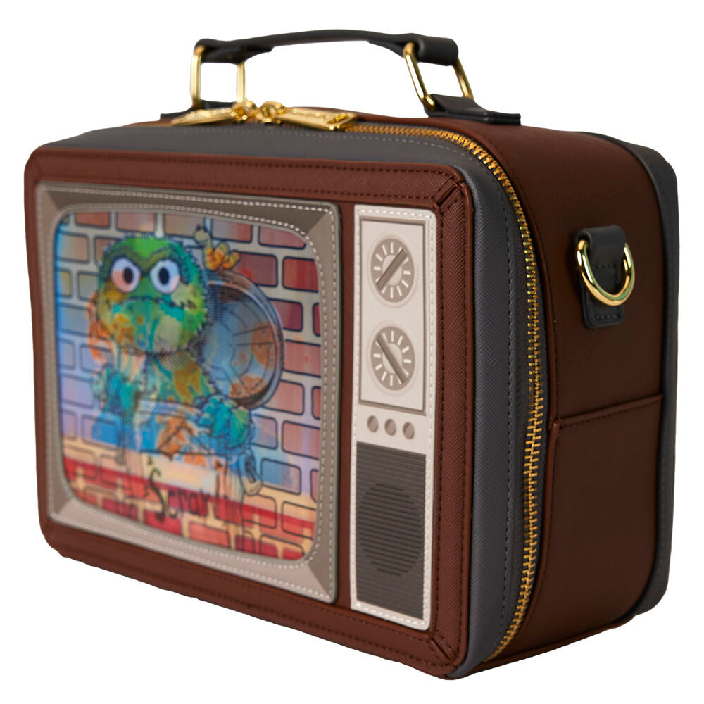 Loungefly Sesame Street Retro TV Lenticular shoulder bag