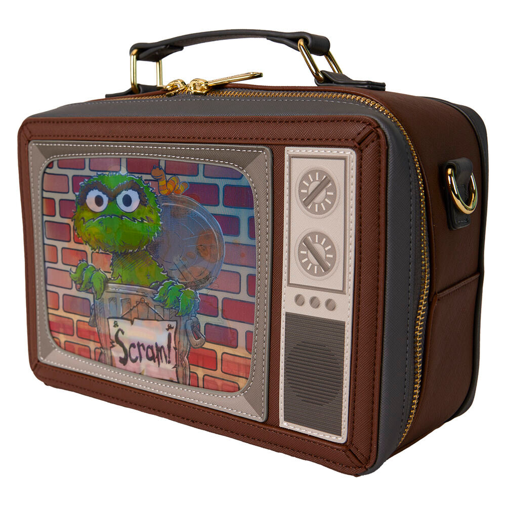 Loungefly Sesame Street Retro TV Lenticular shoulder bag