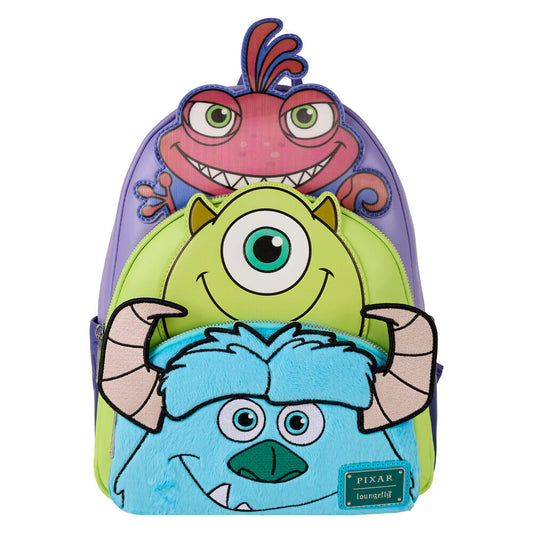 Loungefly Disney Pixar Monsters INC Mike Sully and Randall backpack