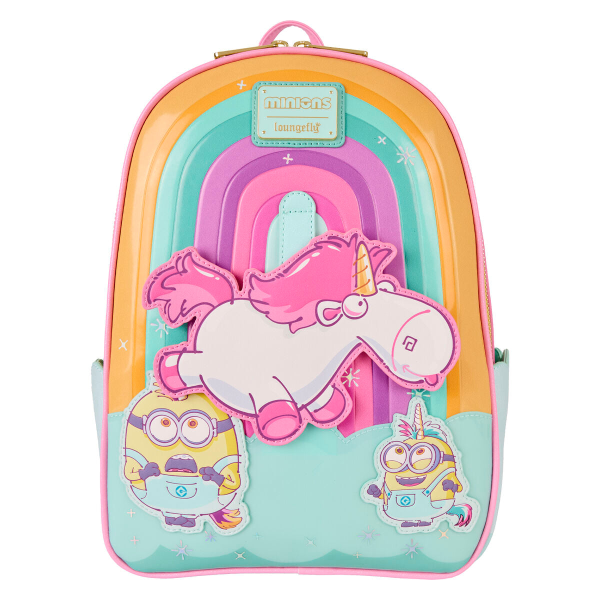 Loungefly Minions Fluffy Unicorn backpack