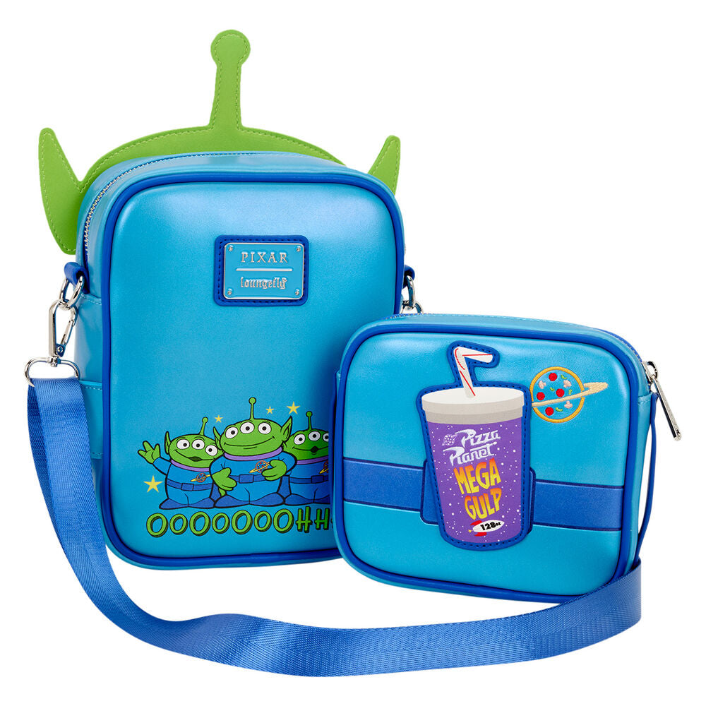 Loungefly Disney Pixar Toy Story 30th Anniversary Aliens shoulder bag
