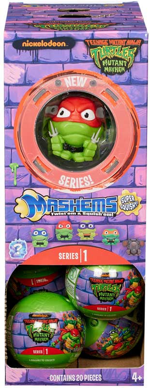 MASHEMS TEENAGE MUTANT NNJA TURTLES ASSORTED  Pack Size: 20